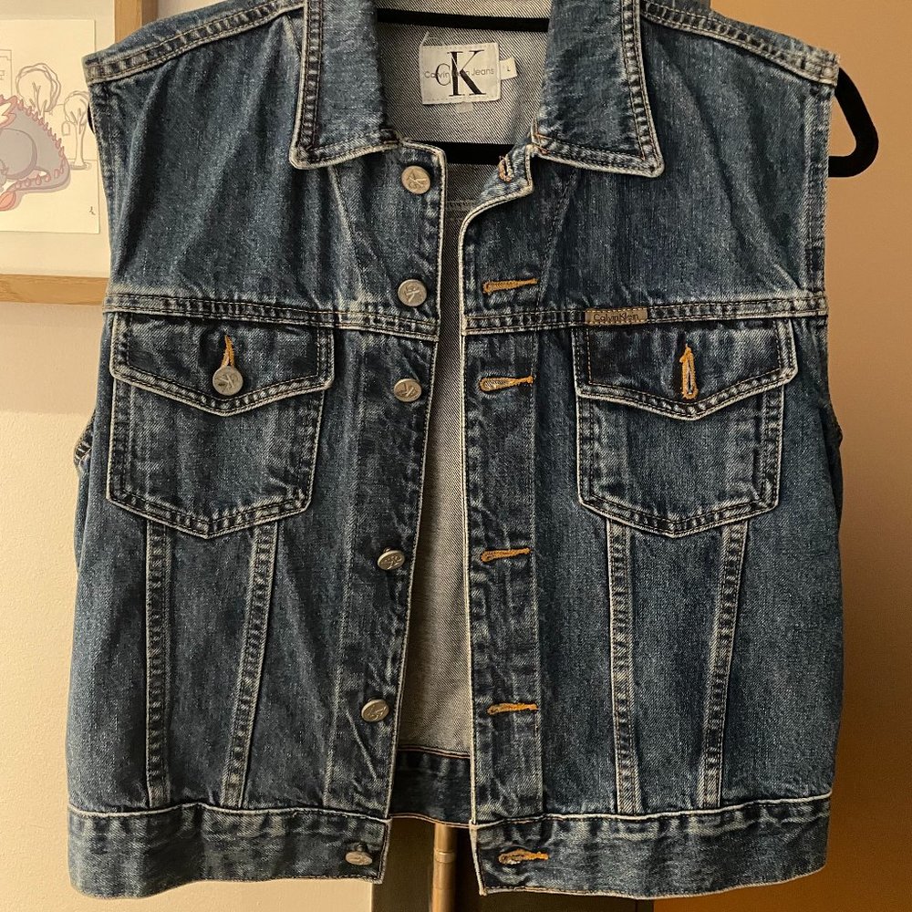 Vintage Denim Vest